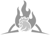 Flame grilled chicken store logo