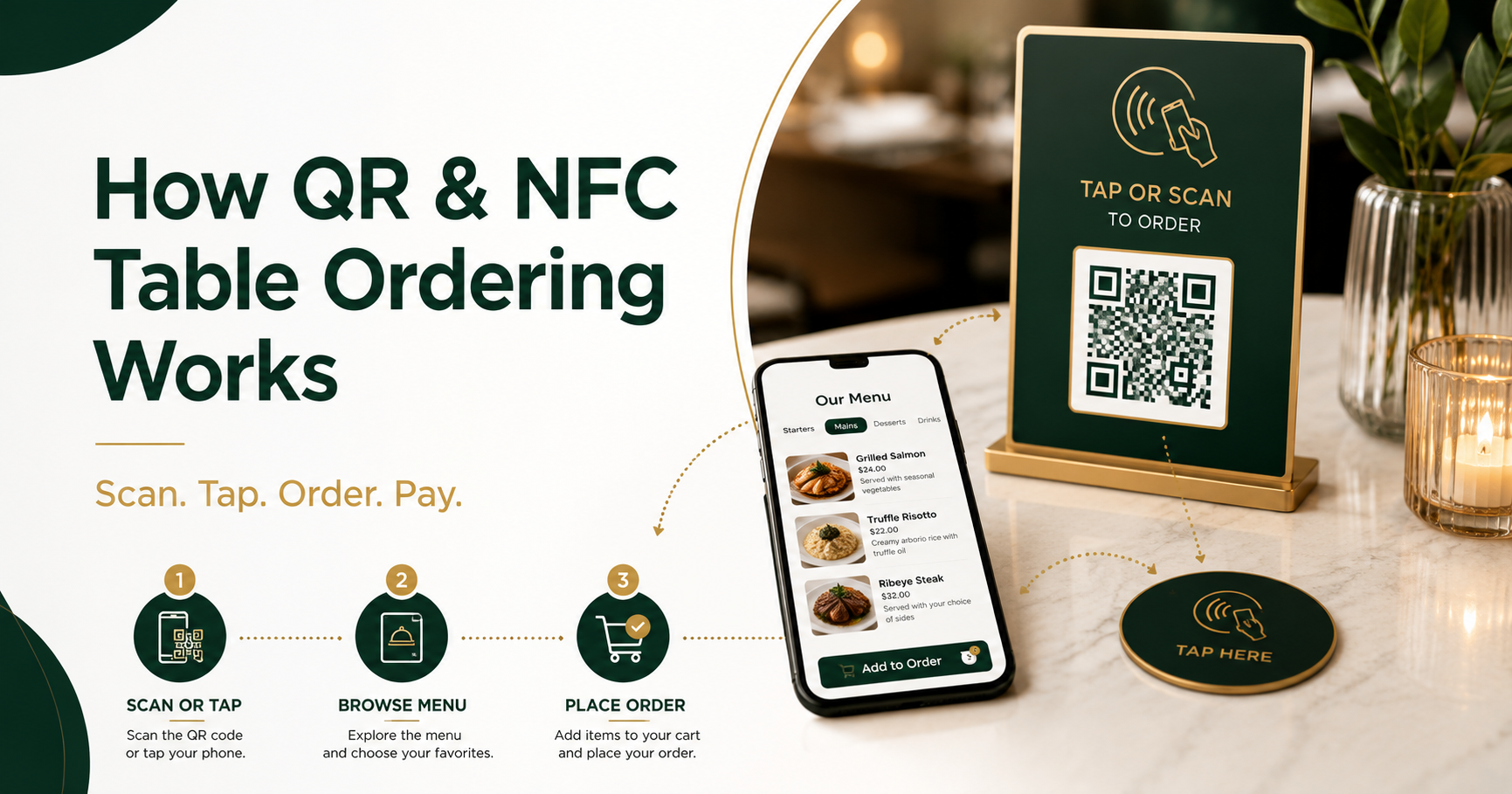 How QR and NFC Table Ordering Works: A Complete Guide for Restaurants
