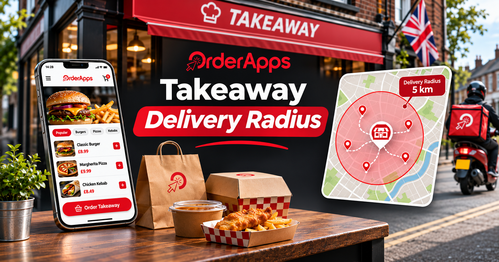 Takeaway Delivery Radius: How Far Should You Deliver?